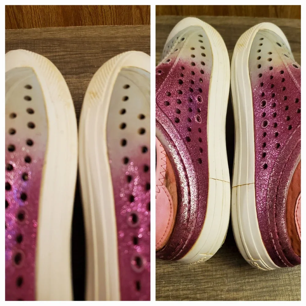 Skechers Foamies Slip On Shoes Youth Size 4‎ Pink